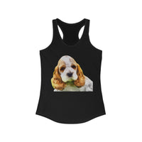 Cocker Spaniel 'Hogan' Women's Racerback Tank