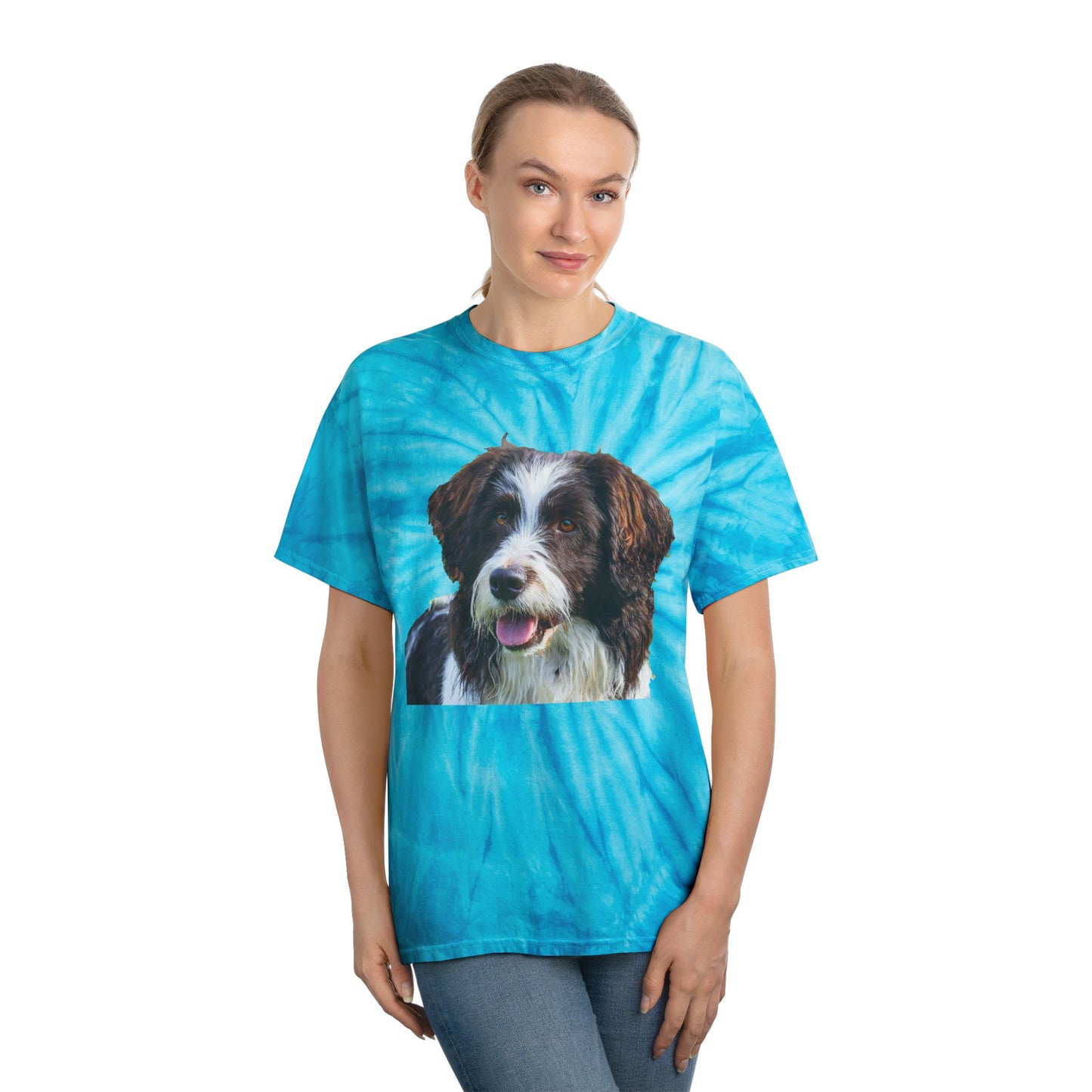 Drentsche Patrijshond Classic Tie-Dye Tee, Cyclone
