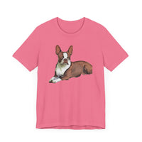 Boston Terrier 'Seely' Unisex Jersey Short Sleeve Tee