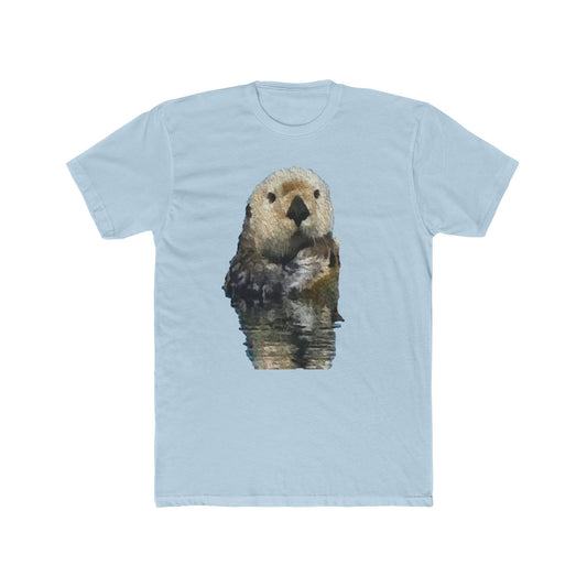 Sea Otter 'Ollie' Men's Cotton Crew Tee