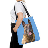 Belgian Malinois Tote Bag: A Canine Masterpiece