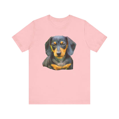 Dachshund 'Doxie #2' Unisex Jersey Short Sleeve Tee