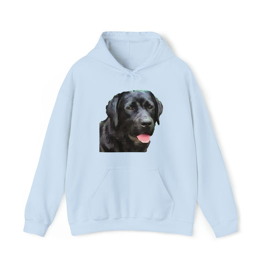 Labrador Retriever 'Rizzo' Unisex 50/50 Hoodie