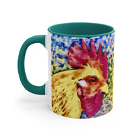 Rooster 'Spencer' Accent Coffee Mug, 11oz