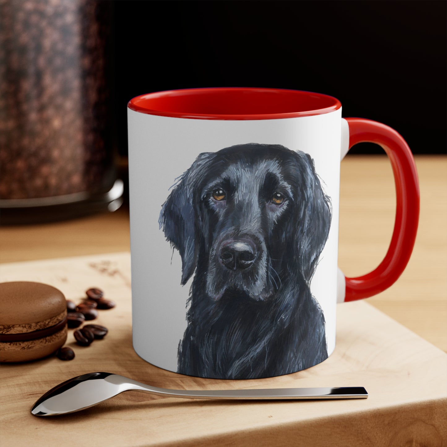 Flat-Coated Retriever 11oz Ceramic Accent Mug