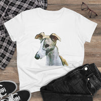 Whippet 'Simba #1' Women's Midweight Cotton Tee