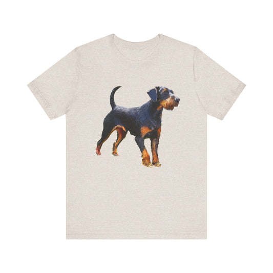 Deutscher Jagdterrier - Unisex Jersey Short Sleeve Tee