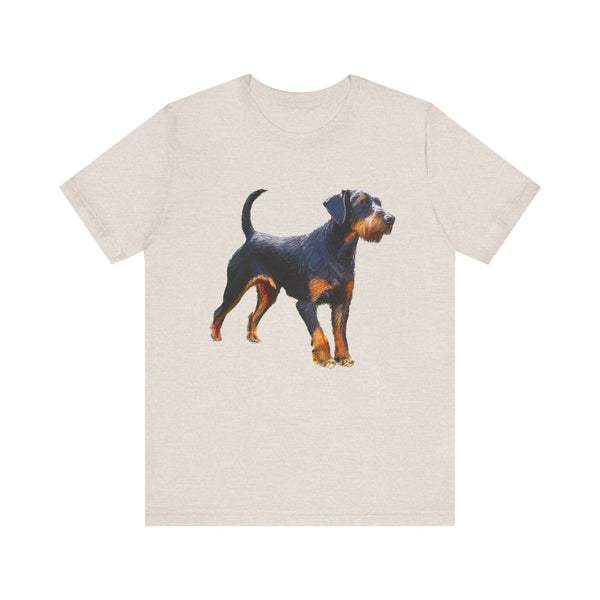 Deutscher Jagdterrier - Unisex Jersey Short Sleeve Tee