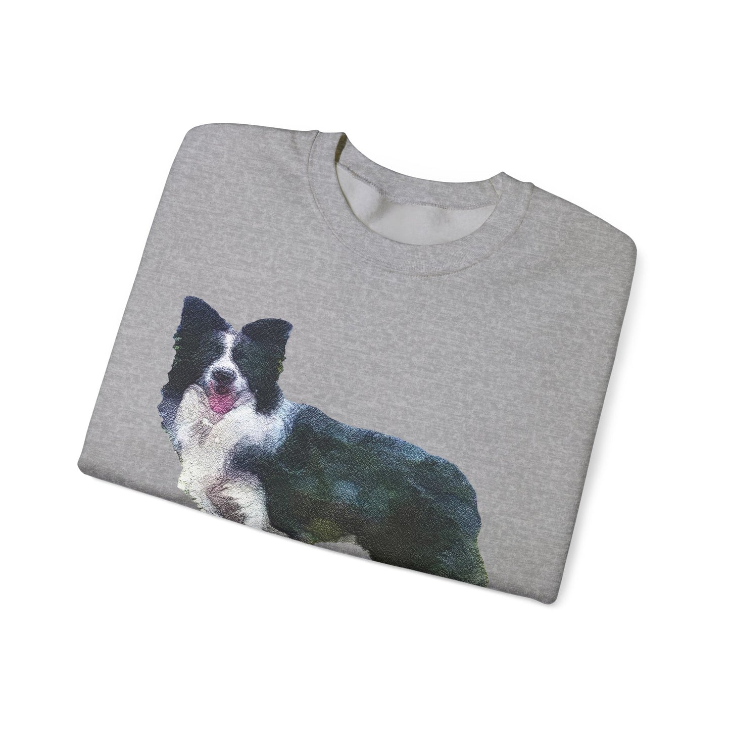 Border Collie 'Andrew' Unisex Crewneck Sweatshirt