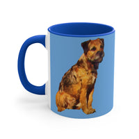 Border Terrier 'Andrew' Ceramic Accent Coffee Mug, 11oz