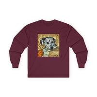 Dalmatian 'Spots of Picasso' Unisex Cotton Long Sleeve Tee