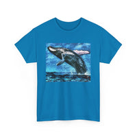 Humpback Whale Unisex Heavy Cotton Tee