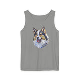 Alaskan Klee Kai Relaxed Fit Ringspun Cotton Tank Top