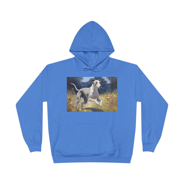 Whippet Unisex Fleece Lined Pullover Hoodie Sweatshirt