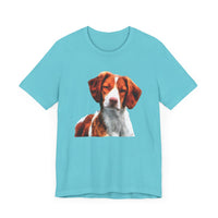 Brittany Spaniel 'Gunner' Unisex Jersey Short Sleeve Tee