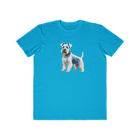 White Schnauzer Men's Lightweight Fashion Tee