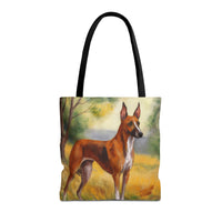 Azawakh  Polyester Tote Bag (AOP)