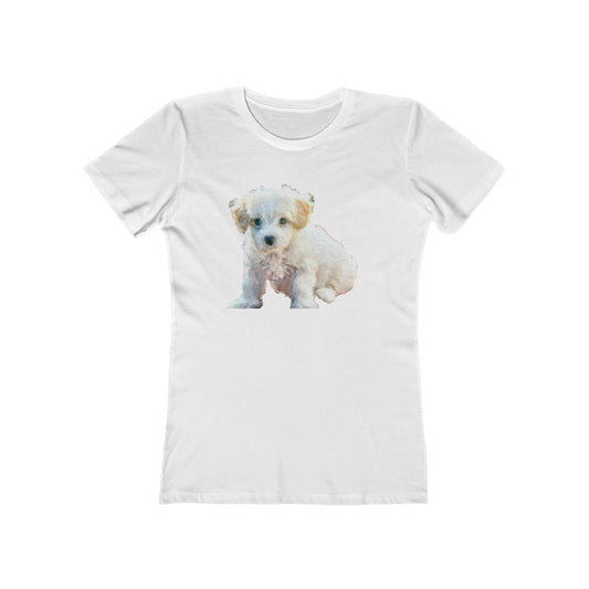 Bichon Frise Love - Women's Slim Fit Tee