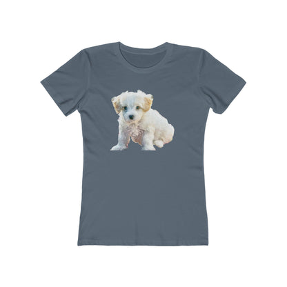Bichon Frise Love - Women's Slim Fit Tee