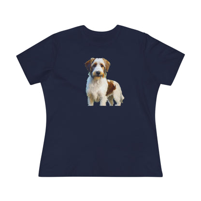Kromfohrländer Women's Relaxed Fit Cotton Tee