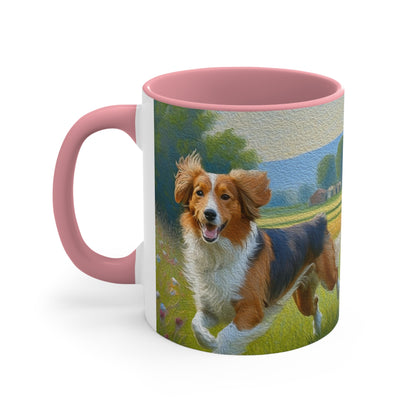 Nederlandse Kooikerhondje  11oz Ceramic Accent Mug