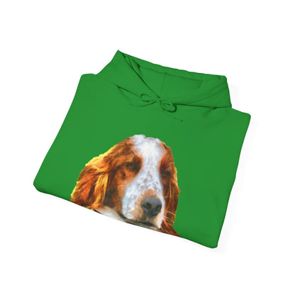 Irish Red & White Setter - Unisex 50/50 Hoodie