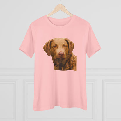 Chesapeake Bay Retriever Women's Relaxed Fit Cotton Tee