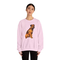 Border Terrier 'Andrew' Unisex 50/50 Crewneck Sweatshirt
