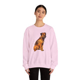 Border Terrier 'Andrew' Unisex 50/50 Crewneck Sweatshirt