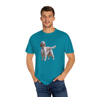 English Setter #4 - Unisex Garment-Dyed T-shirt