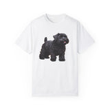 Black Russian Terrier Puppy - Unisex Garment-Dyed T-shirt