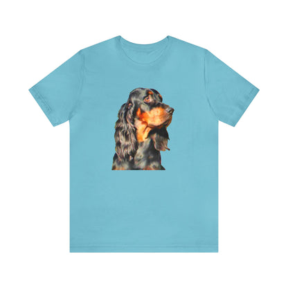 Gordon Setter 'Angus' - Classic Jersey Short Sleeve Tee
