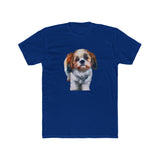 Shih-Tzu Men's Fitted Cotton Crew Tee