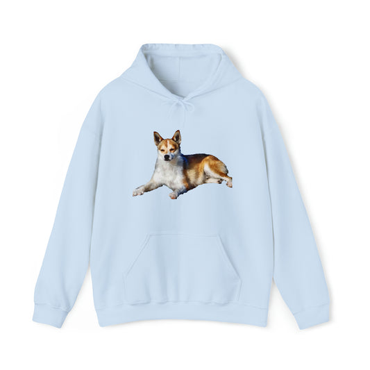 Norwegian Lundehund Unisex 50/50  Hooded Sweatshirt