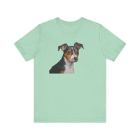 Teddy Roosevelt Terrier Unisex Jersey Short Sleeve Tee