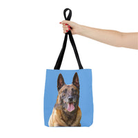 Belgian Malinois Tote Bag: A Canine Masterpiece