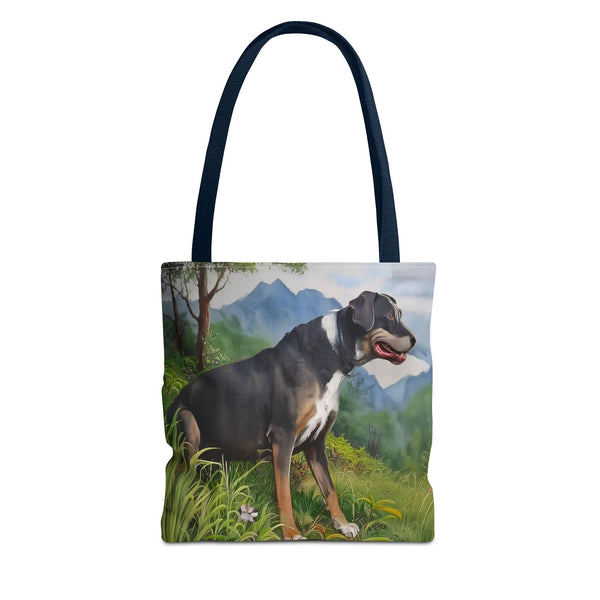 Mountain Cut - Polyester Tote Bag (AOP)