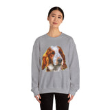 Irish Red & White Setter - Unisex 50/50 Crewneck Sweatshirt