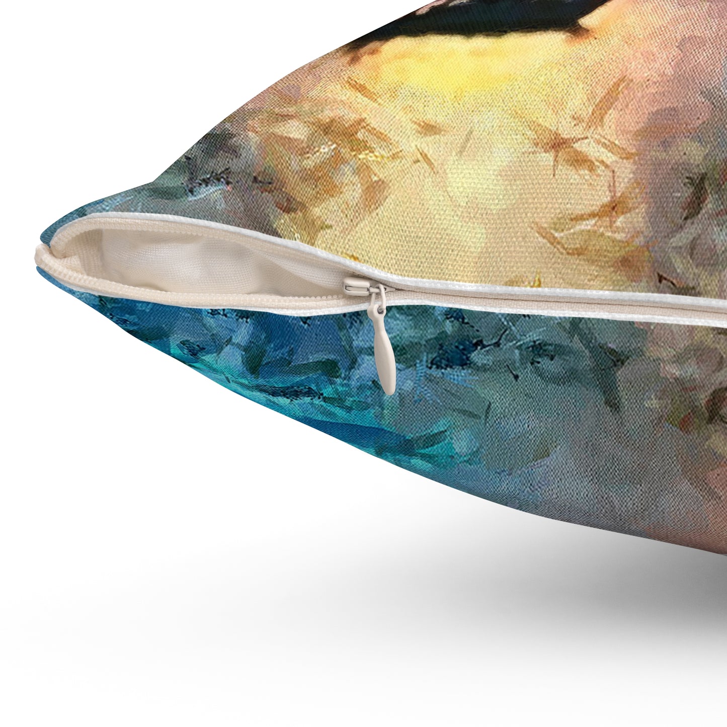 Greek Islands 'Aegean Enchantment' Spun Polyester Throw Pillow