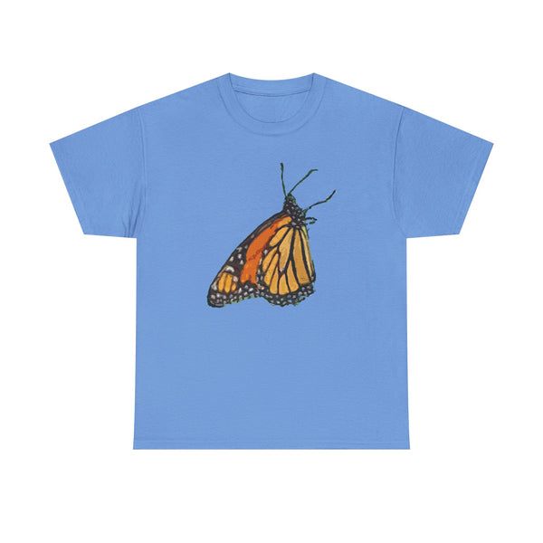 Monarch Butterfly 'Ann Butterfly' Unisex Heavy Cotton Tee