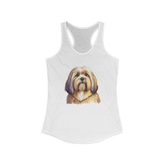 Lhasa Apso Women's Classic Racerback Tank