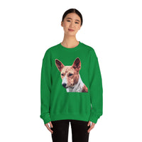 Basenji Unisex 50/50  Crewneck Sweatshirt