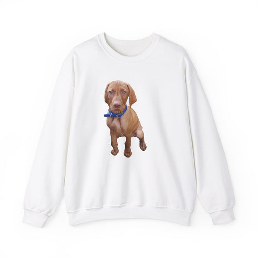 Vizsla - 'Augie' Unisex 50/50  Crewneck Sweatshirt