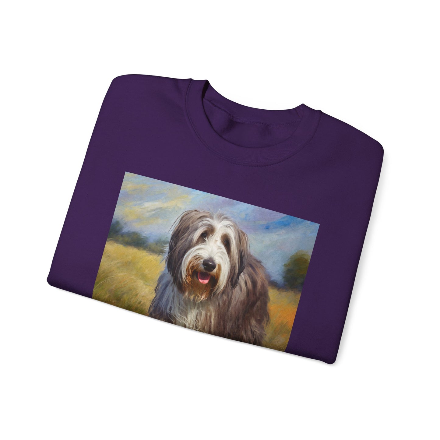 Bearded Collie Charm Crewneck Sweatshirt