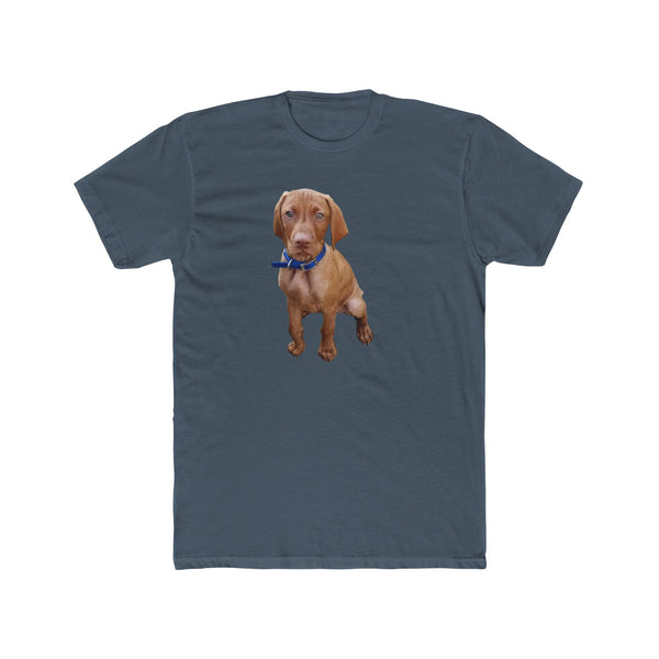 Vizsla  'Augie' Men's Cotton Crew Tee