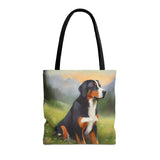 Greater Swiss Mountain Tote Bag
