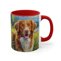 Nova Scotia Duck Tolling Retriever 'Dixie' 11oz Ceramic Accent Mug