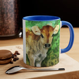 Jersey Calf Accent Coffee Mug, 11oz