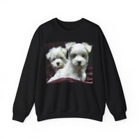 Maltese - Unisex 50/50  Crewneck Sweatshirt