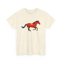 Horse 'Old Red' Unisex Heavy Cotton Tee